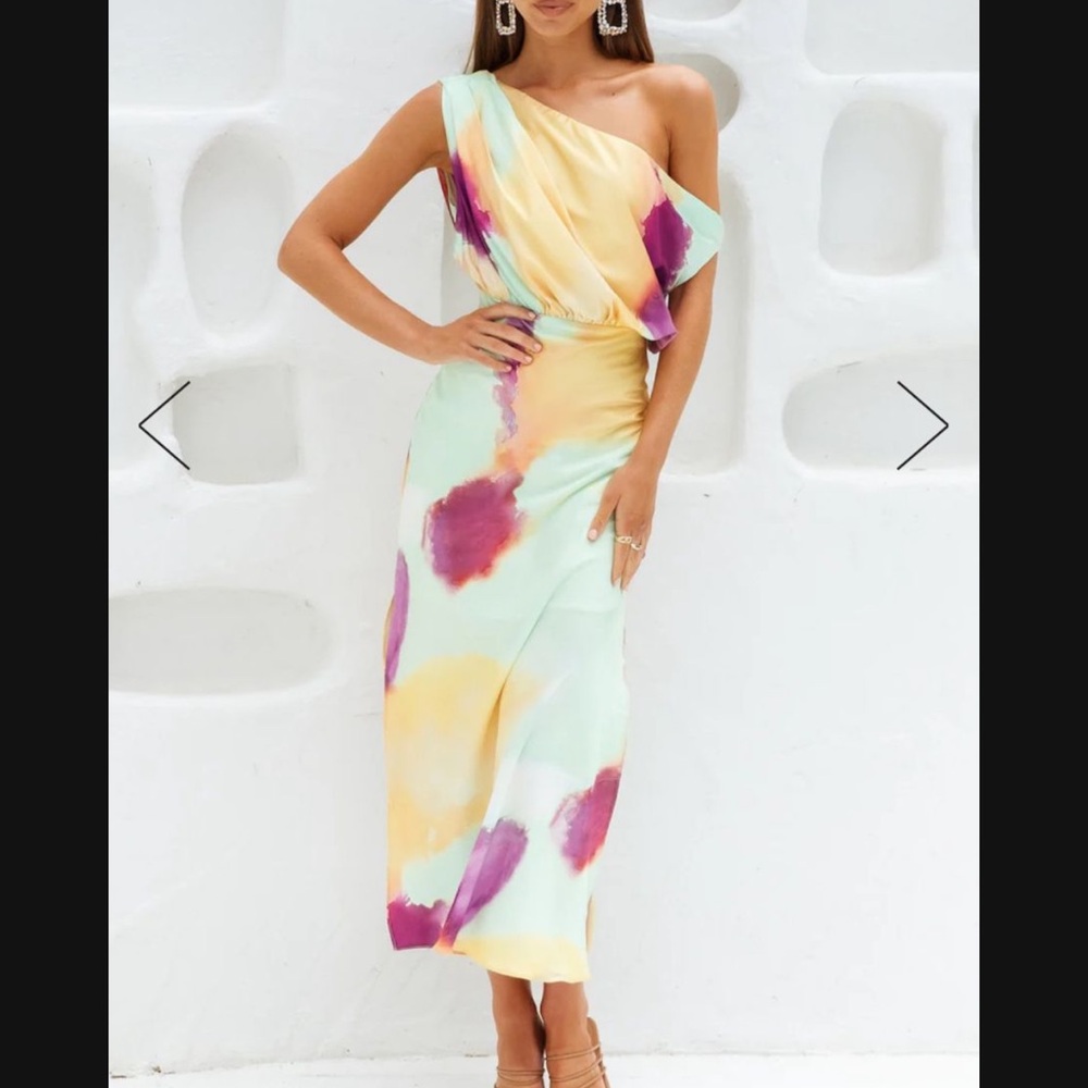 Hello Molly Talk to Me midi dress - small